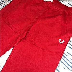 True Religion Bold Red long shorts